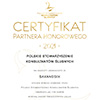 Certyfikat Partnera Hoonorowego
Polskiego Stowarzyszenia Konsultantw lubnych 2021